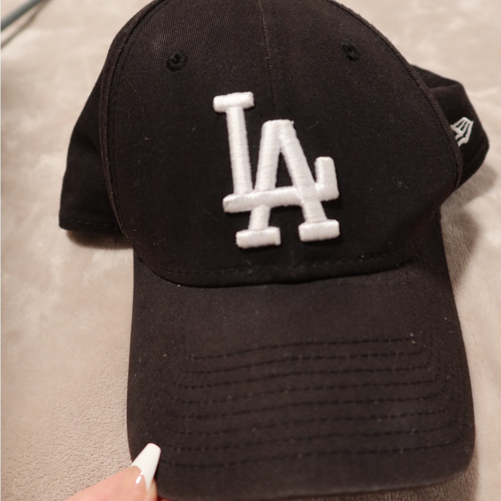Black LA Baseball Cap